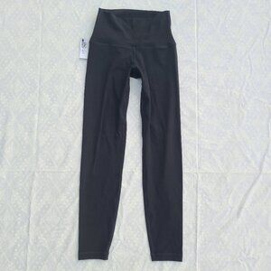Aritzia TnaButter Golden Cheeky Hi-Rise Leggings - Black - Size 2